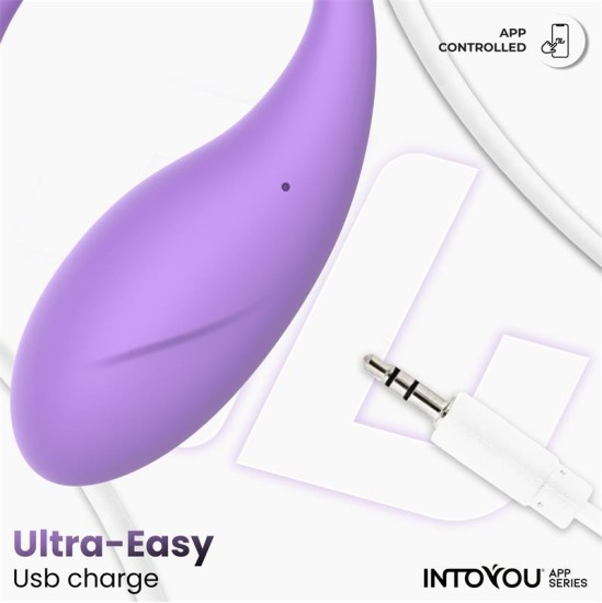 Intoyou App Series Bulby Egg Vibrator with App Lavander