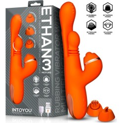 Intoyou Ethan Vibrator 360? G-spot Massage with Multifunction Caps