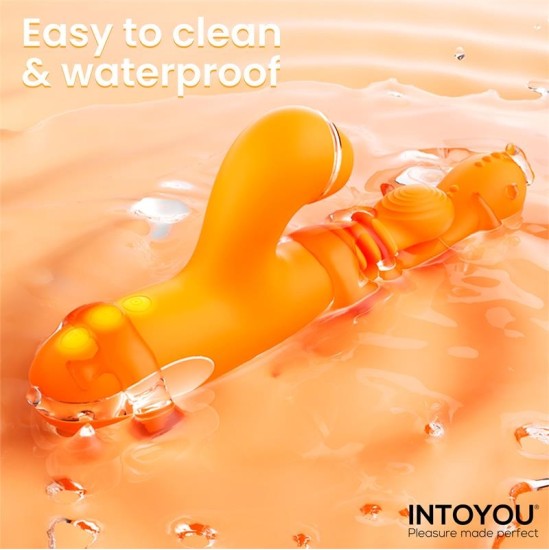 Intoyou Ethan Vibrator 360? G-spot Massage with Multifunction Caps