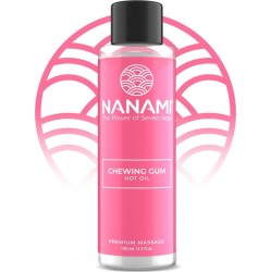 Nanami Hot Oil Massage Chewing Gum Aroma Heat Effect 100 ml