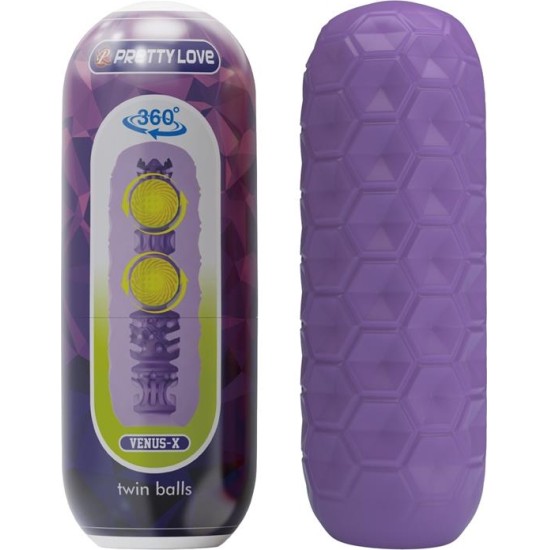 Prettylove Venus X Male Masturbator Twin Balls