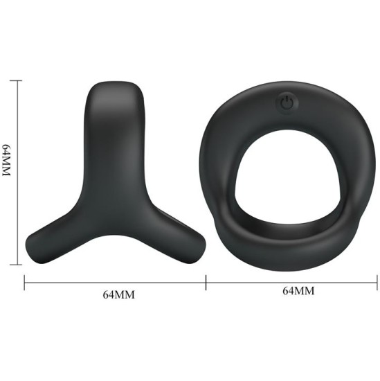 Prettylove Elliot Vibrating Penis Ring