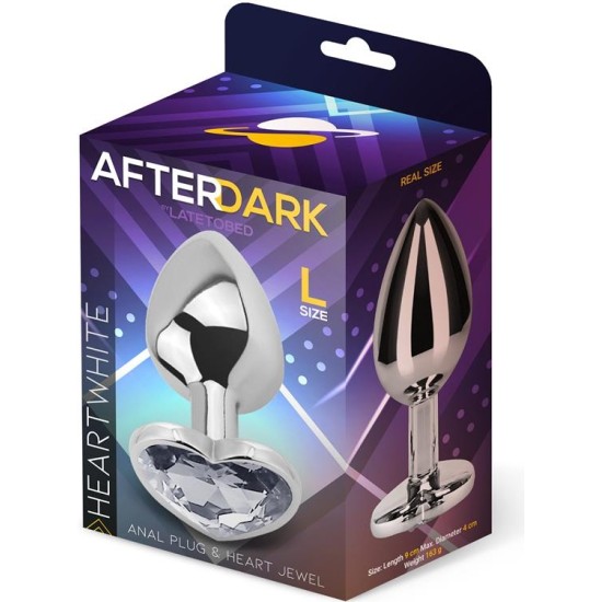 Afterdark Heart Shaped Butt Plug Size Talla L