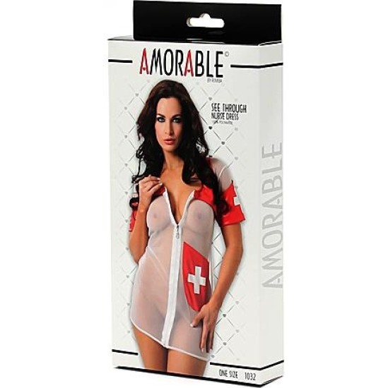 Amorable Nurse Costume One Size