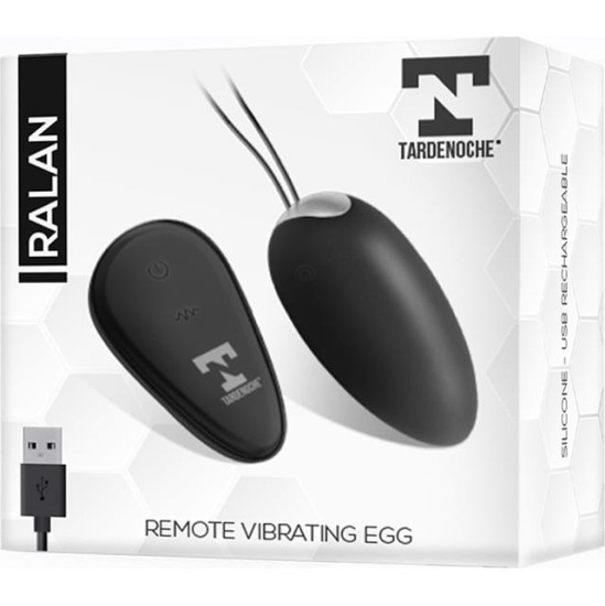 Tardenoche Ralan Vibrating Egg with Remote Control Magnetic USB