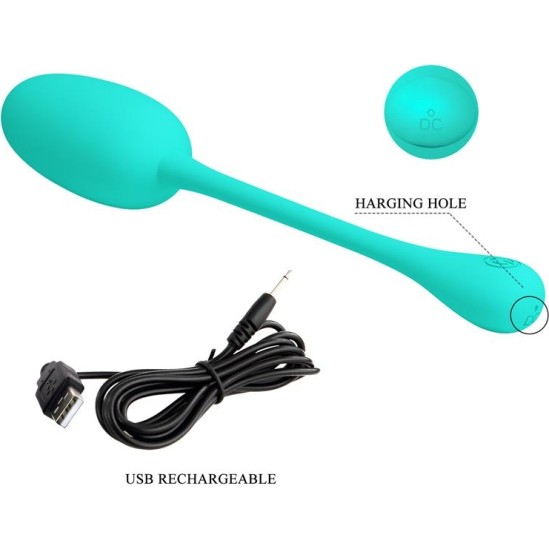 Prettylove Knucker Vibrating Egg Green