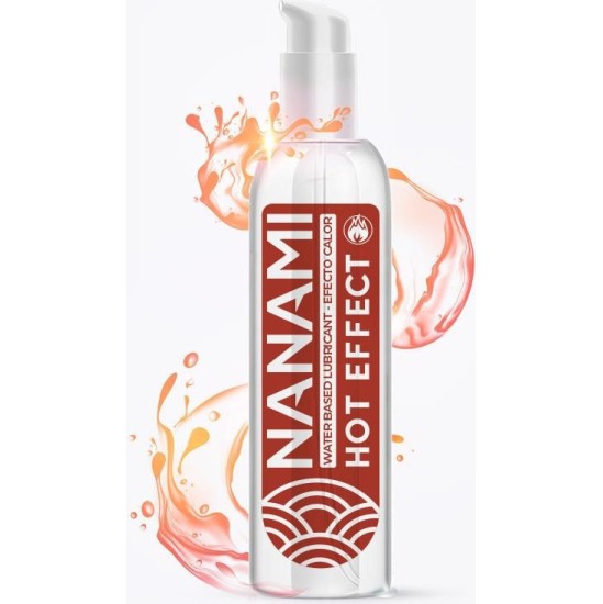 Nanami Water Based Lubricant Hot Effect 150 ml