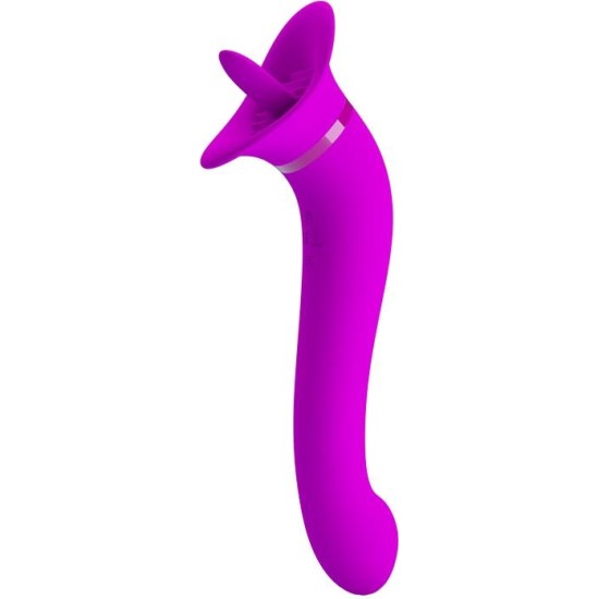Prettylove Faust Licking Vibrator USB