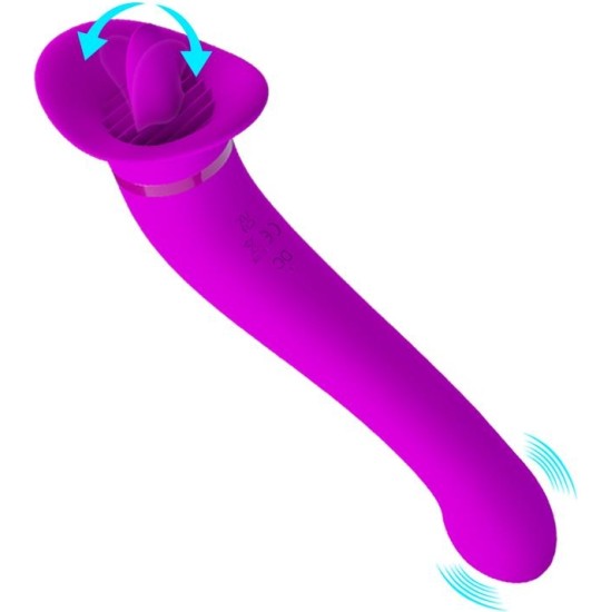 Prettylove Faust Licking Vibrator USB