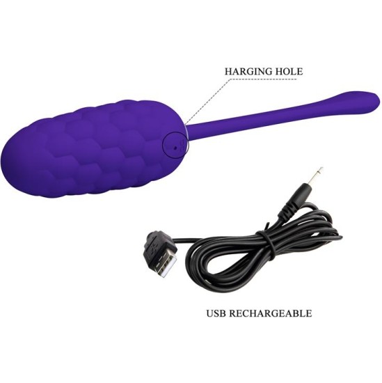 Prettylove Marina Vibrating Egg Violet