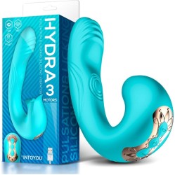 Intoyou Hydra Vibe with Pulsation and Clitoris Stimulating Tongue 3 Motors USB