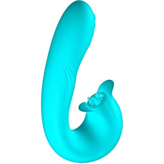 Intoyou Hydra Vibe with Pulsation and Clitoris Stimulating Tongue 3 Motors USB