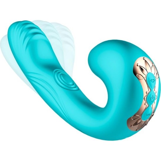 Intoyou Hydra Vibe with Pulsation and Clitoris Stimulating Tongue 3 Motors USB