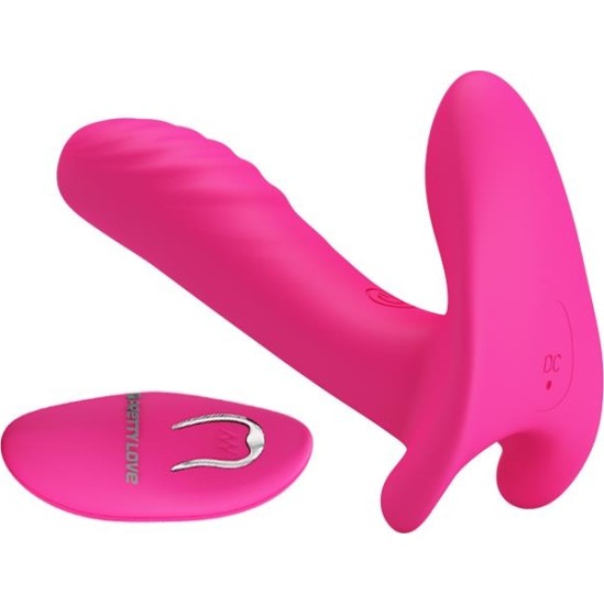 Prettylove Couple Stimulator Remote Control USB