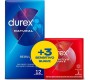 Durex Pack Natural 12 units and Sensitive Soft 3 units