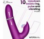 Intoyou App Series Sendel Vibe with Up and Down Internal Beads Ring and Pulsation with App