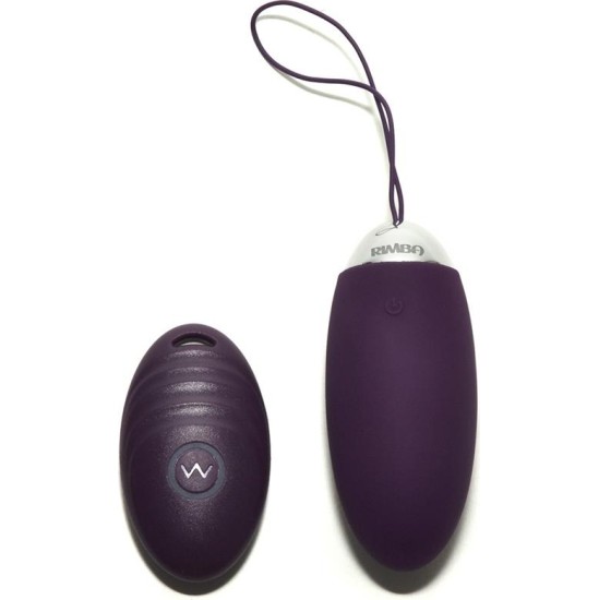 Rimba Toys Egg Vibrator with Remote Control Venice Purple