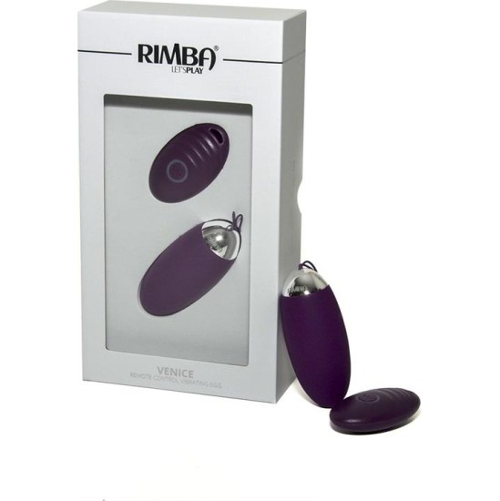 Rimba Toys Egg Vibrator with Remote Control Venice Purple