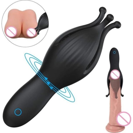 Minothor Krone Tip Cup Masturbator for Men Silicone USB