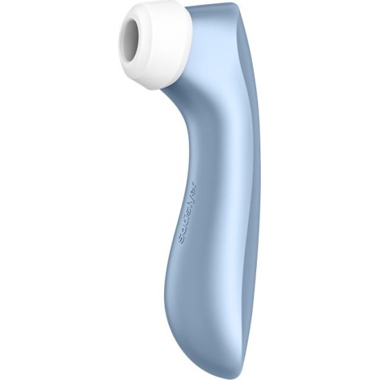 Satisfyer Pro 2+ Clitoris Sucker with Vibration Blue