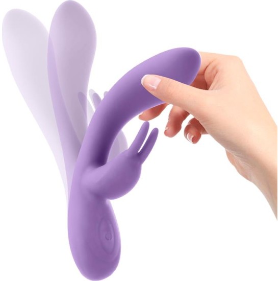 Intoyou Mauve Mauve Liquefied Silicone Unibody Vibe USB Purple