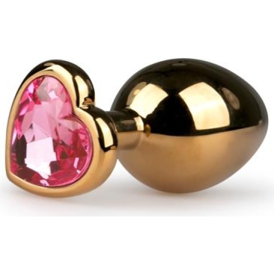 Easytoys Metal Anal Plug No. 7 - Gold / Pink