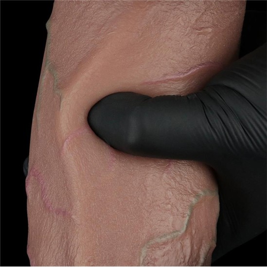 Lovetoy Dildo Dual Layered Silicone XXL 9.5