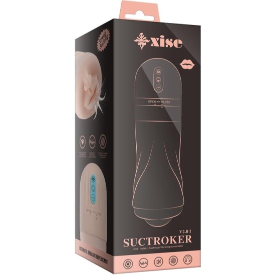 Xise Suctroker V2.0 I Sucking Effect and Vibrating Masturbator