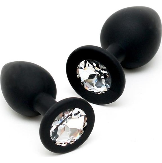 Latex Play Butt Plug Duo Set