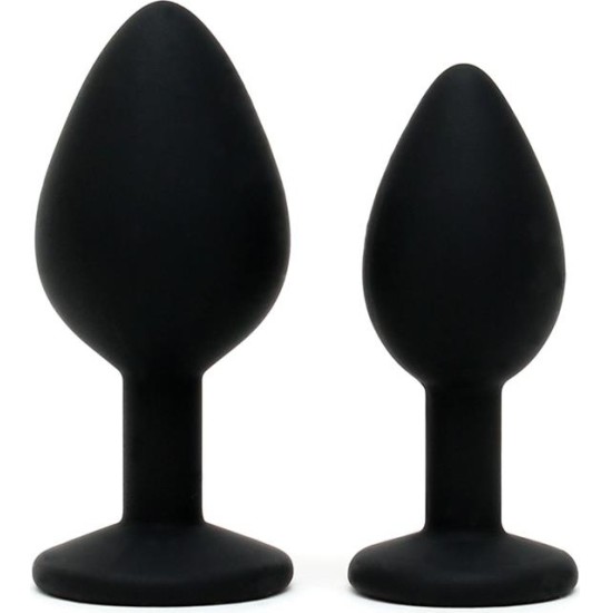 Latex Play Butt Plug Duo Set