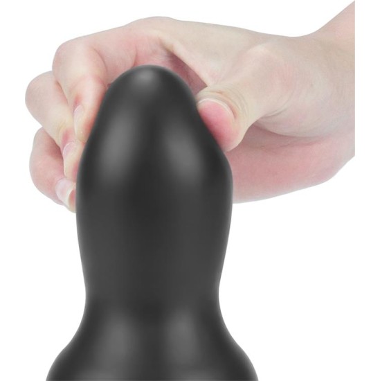 Lovetoy Vibrating Anal Plug King Sized 7 Black