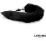 Latetobed Bdsm Line Anal plug with tail Black 40 cm
