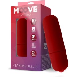 Moove Vibrating Bullet 10 Functions Red