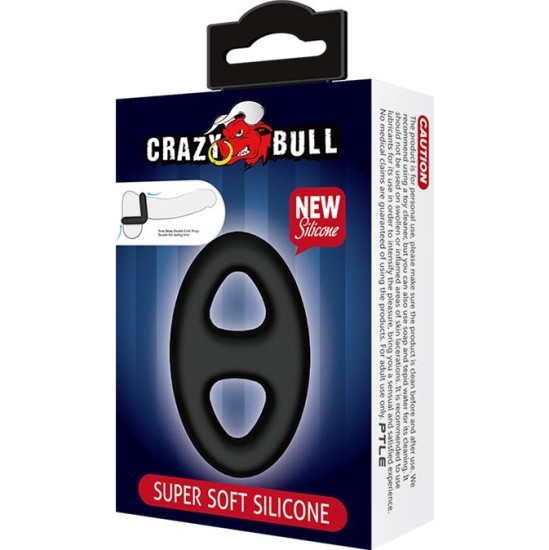 Crazy Bull Double Cock Ring
