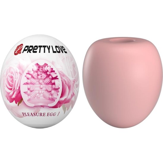 Prettylove Masturbator Egg Pleasure Egg I Pink