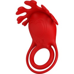 Prettylove Ruben Vibrating Penis Ring USB