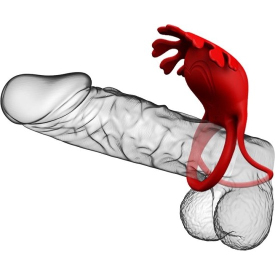 Prettylove Ruben Vibrating Penis Ring USB