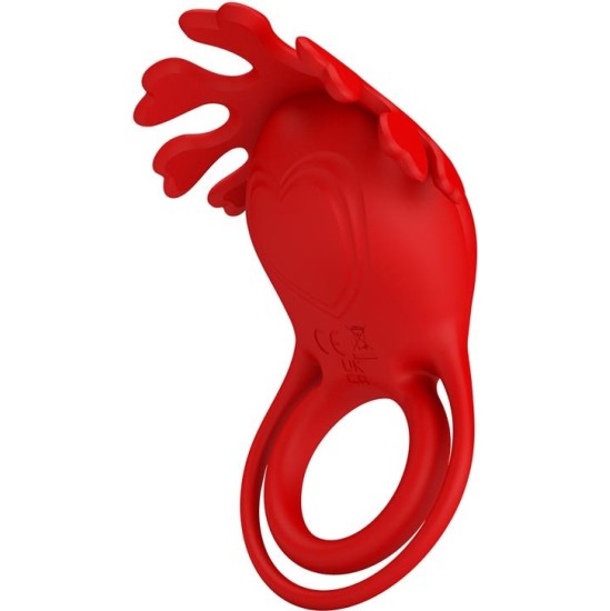 Prettylove Ruben Vibrating Penis Ring USB