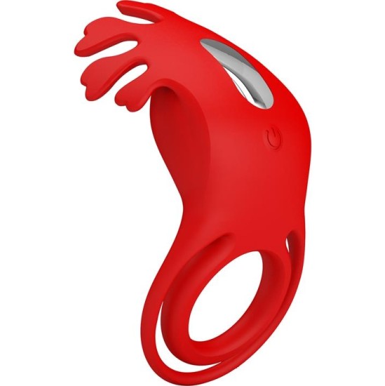 Prettylove Ruben Vibrating Penis Ring USB