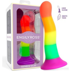 Dildox By Engily Ross Dildo Rainbow Color LGBT 18 cm