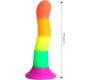 Dildox By Engily Ross Dildo Rainbow Color LGBT 18 cm