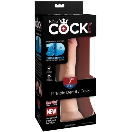 King Cock Triple Density Dildo 7