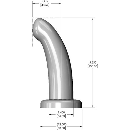 Fleshlight Herspot Dildo Golden Rose Size
