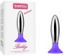 Lovetoy Butt Plug Bobby Metal and Silicone Purple