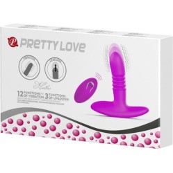 Prettylove Butt Plug Heather Up and Down USB Waterproof