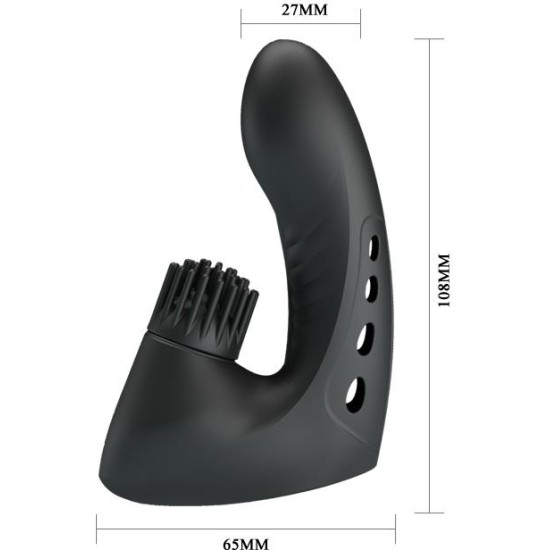Prettylove Stimulator Rotator Magic Drill USB Silicone