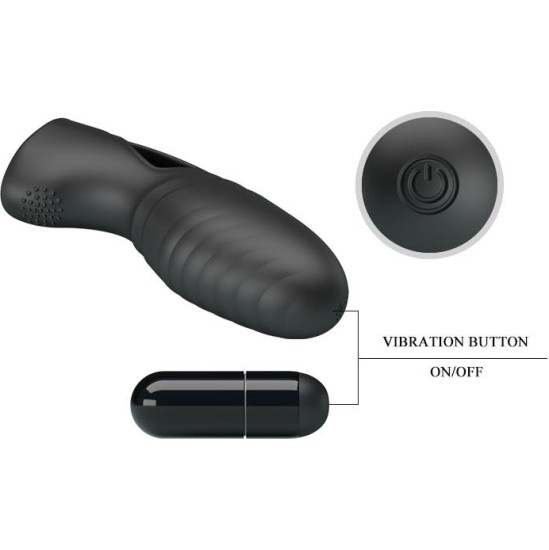 Prettylove Alan Silicone Fingering Vibrator