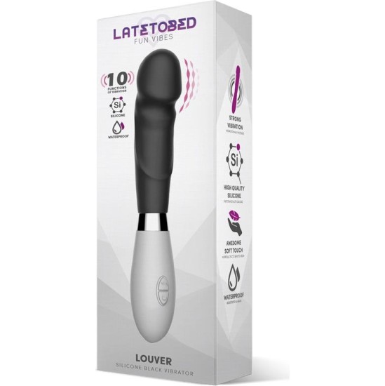 Latetobed Louver Vibe Silicone Black