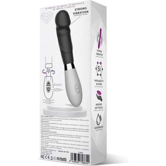 Latetobed Louver Vibe Silicone Black