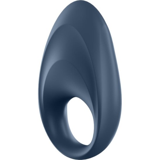 Satisfyer Royal One Vibrating Ring with APP Blue